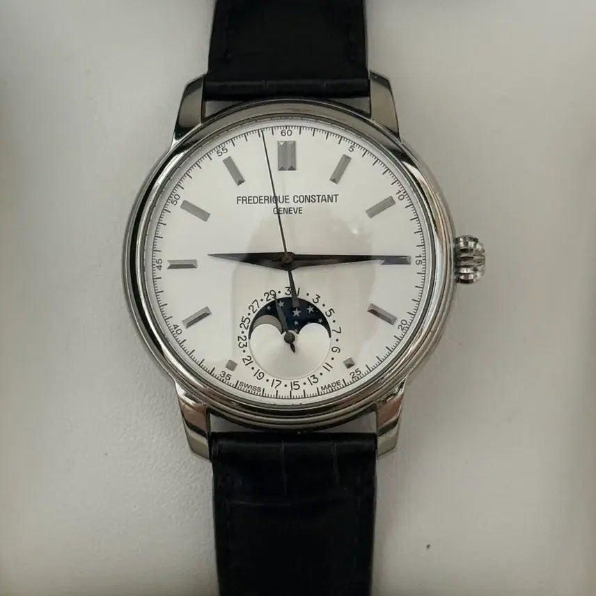 [BUNJANG] Frederique Constant Hunterback Classic Moonphase Watch / 프레드릭 콘스탄트 헌터백 문페이즈 / 여분스트랩 서비스