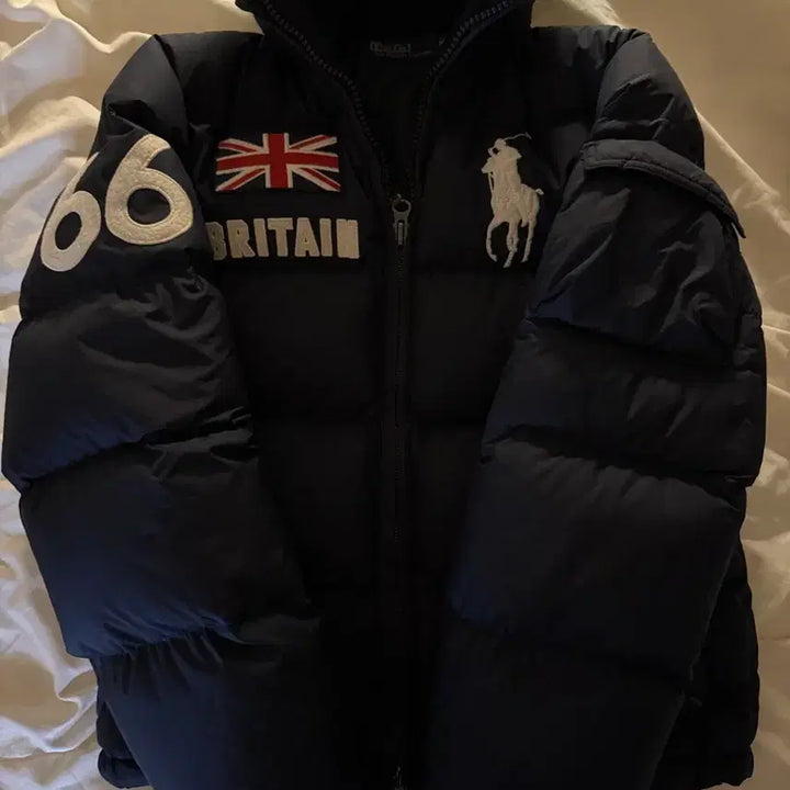 [BUNJANG] Polo Ralph Lauren Britain Big Pony Down Jacket / 폴로 빅포니 브리튼  패딩 최상급상태 m사이즈 (유일매물)
