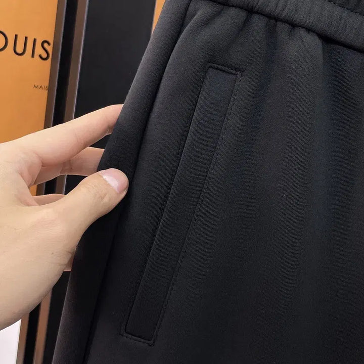 [BUNJANG] Moncler Jogger Pants Black / [XL]몽클레어 긴바지 면바지 와팬로고 조거 팬츠 블랙색상