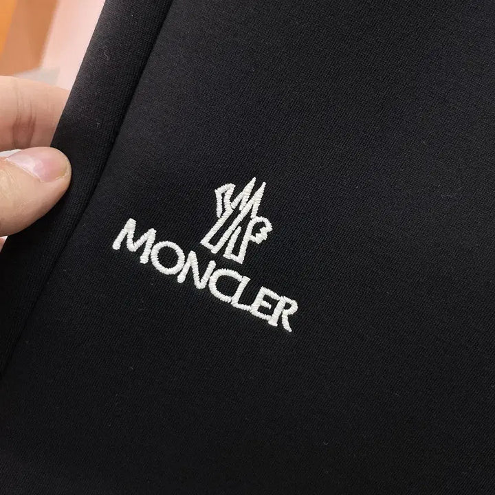 [BUNJANG] Moncler Jogger Pants Black / [XL]몽클레어 긴바지 면바지 와팬로고 조거 팬츠 블랙색상