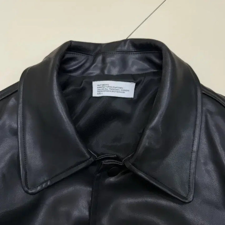 [BUNJANG] Partimento Leather Varsity Stadium Jacket / 파르티멘토 레더 바시티 스타디움 자켓