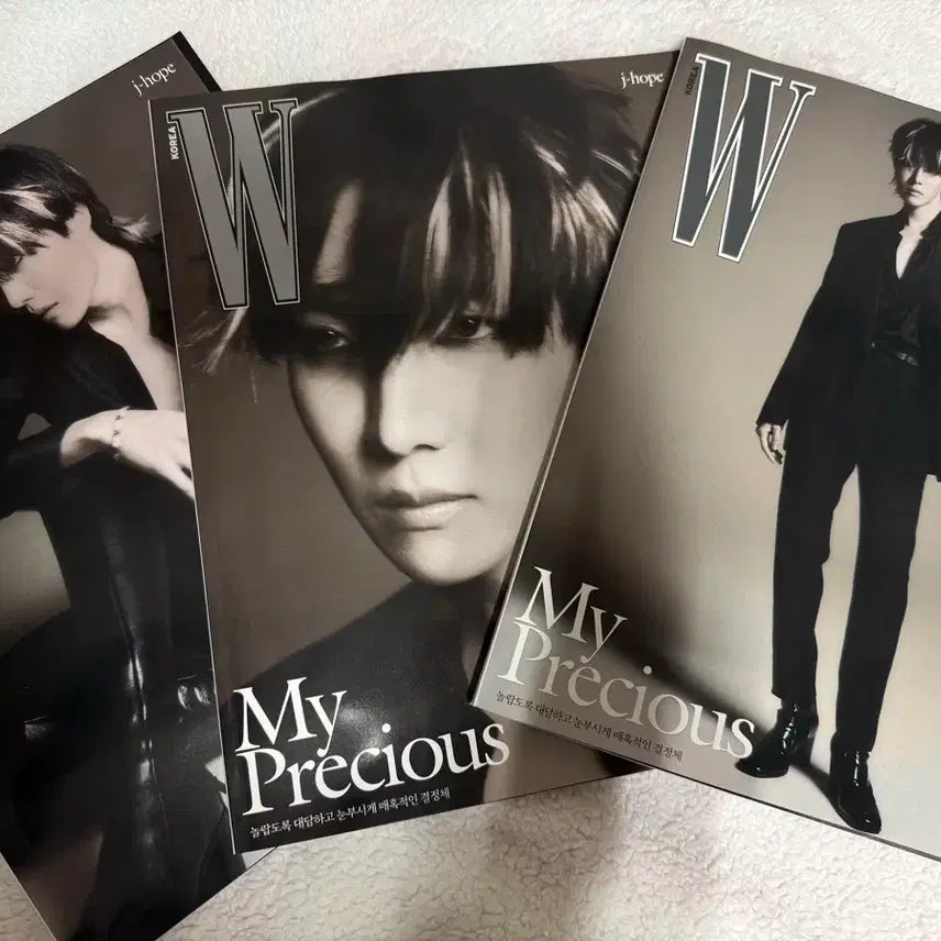 [BUNJANG] W Korea J-Hope Magazine Bundle Set / 2022-08 W KOREA A-C형 제이홉 j-hope 일괄