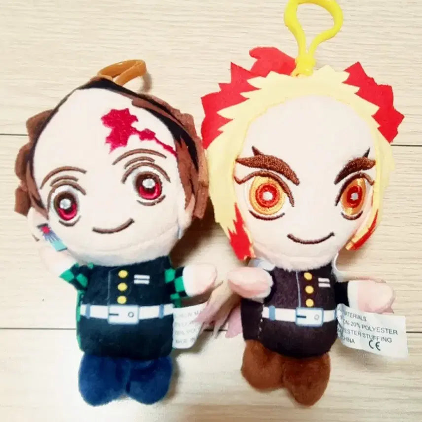 [BUNJANG] Demon Slayer Character Plush Keychain / 귀멸의 칼날 캐릭터 인형 키링 팝니다~