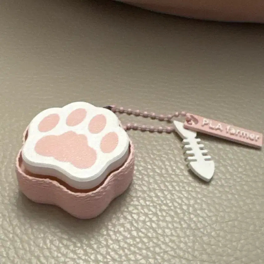 [BUNJANG] 3D Printed Clicker Cat Paw Keycap Keyring / 3D프린터 클릭커 필라파머 고양이발바닥 키캡키링 새상품