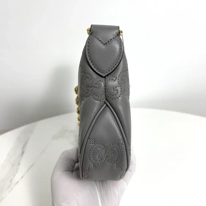 [BUNJANG] Gucci GG Matelasse Hobo Shoulder Bag / 구찌 GG 마틀라세 숄더 호보백