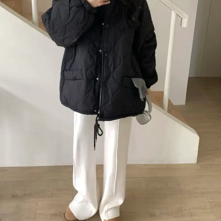 [BUNJANG] Oversized Quilted Lightweight Padded Jacket / 오버핏 퀄팅 경량패딩
