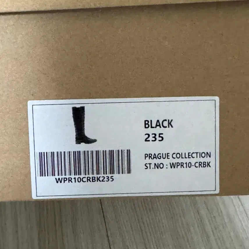 [BUNJANG] Cuern Prague 10 Long Boots Black 235 / 쿠에른 롱부츠 블랙 235