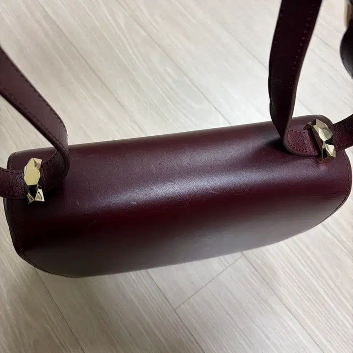 [BUNJANG] A.P.C. Geneva Burgundy Crossbody Bag / 아페쎄 제네바백 버건디 크로스백