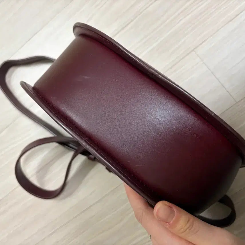 [BUNJANG] A.P.C. Geneva Burgundy Crossbody Bag / 아페쎄 제네바백 버건디 크로스백