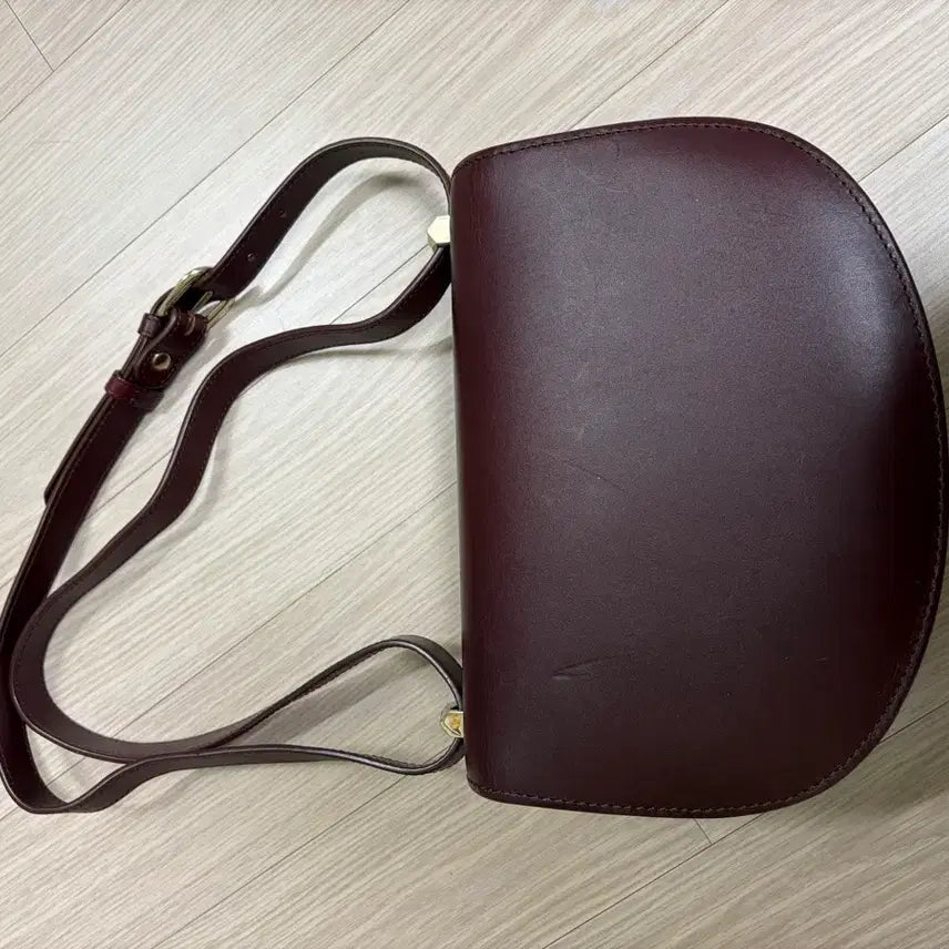 [BUNJANG] A.P.C. Geneva Burgundy Crossbody Bag / 아페쎄 제네바백 버건디 크로스백