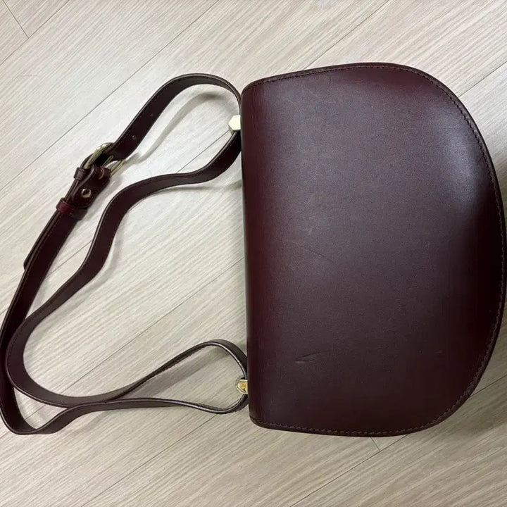 [BUNJANG] A.P.C. Geneva Burgundy Crossbody Bag / 아페쎄 제네바백 버건디 크로스백