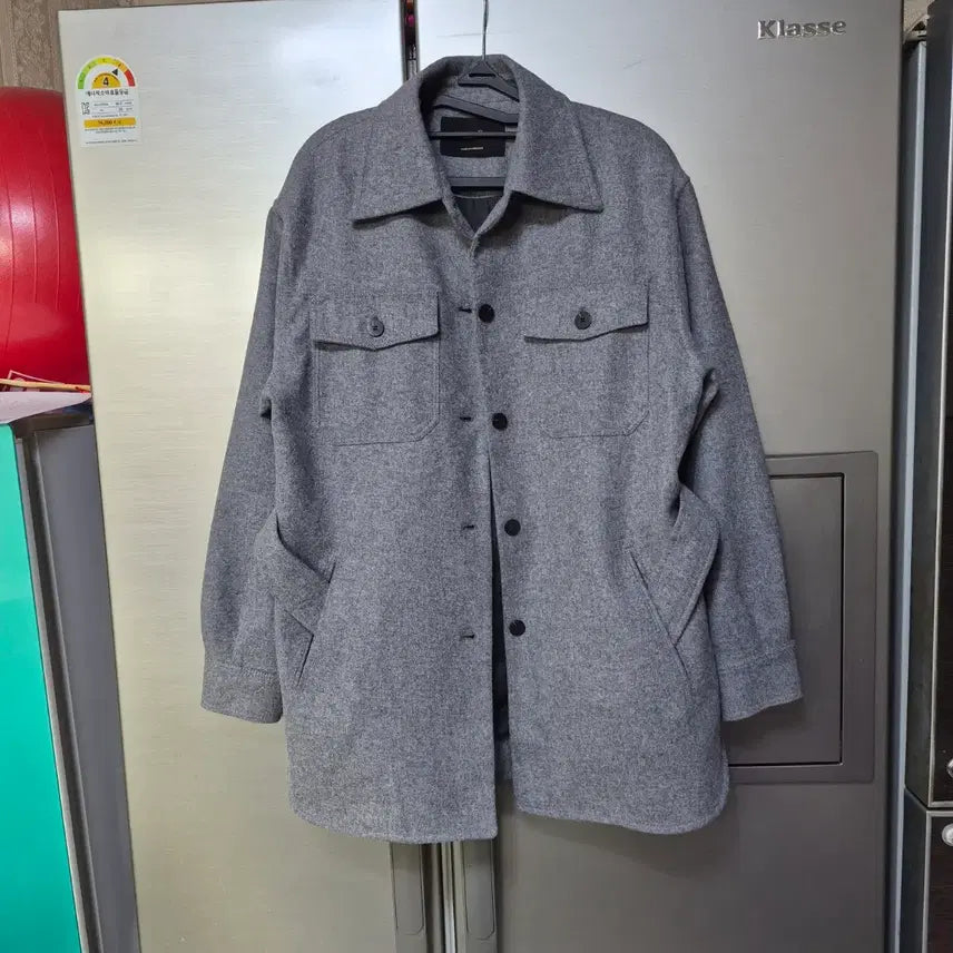 [BUNJANG] Massimo Dutti Oversized Belted Shirt Jacket / 마시모두띠 오버사이즈 벨티드 셔츠st 자켓