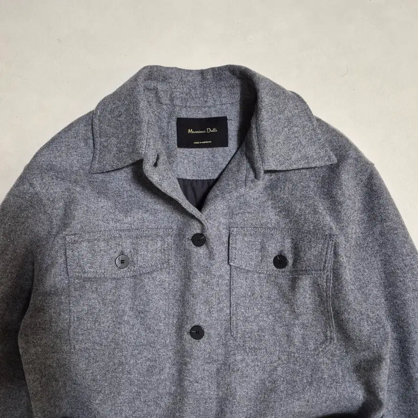 [BUNJANG] Massimo Dutti Oversized Belted Shirt Jacket / 마시모두띠 오버사이즈 벨티드 셔츠st 자켓