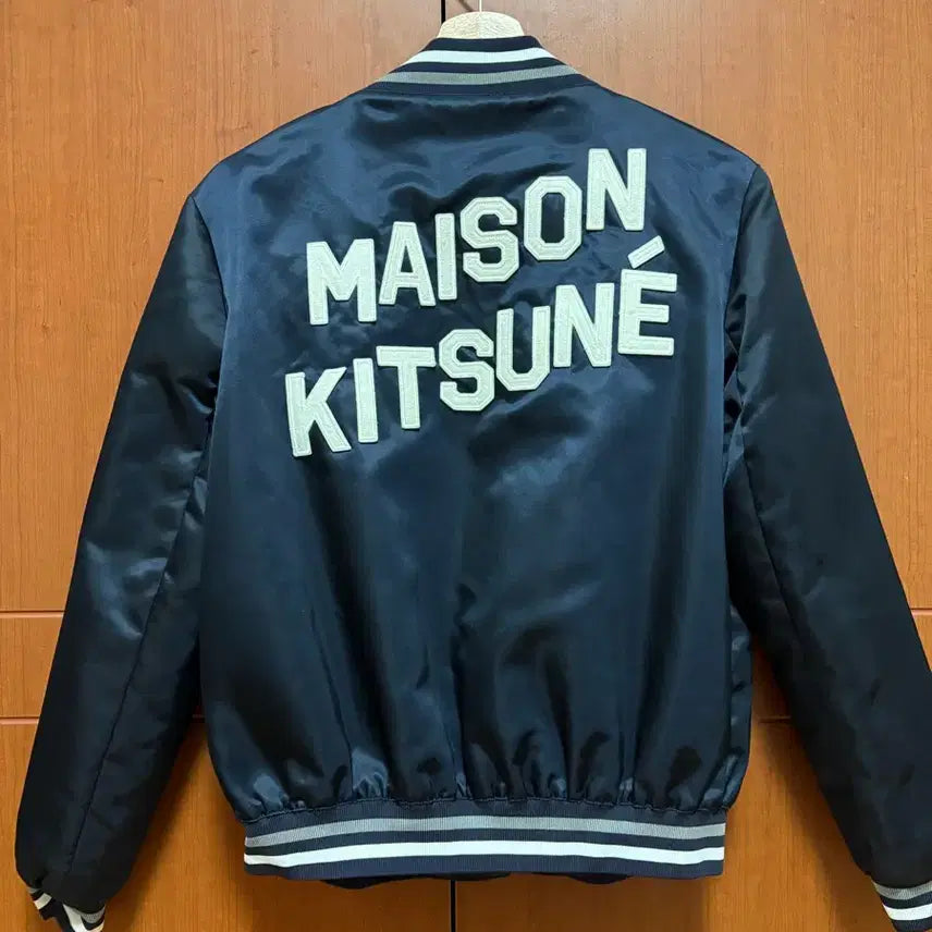 [BUNJANG] Maison Kitsune Varsity Jacket / Masion Kitsune 메종키츠네 바시티 자켓