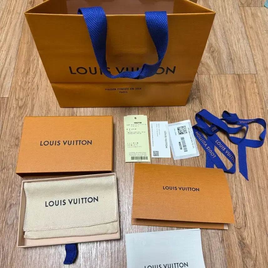 [BUNJANG] Louis Vuitton Shopping Bag Set / 루이비통 쇼핑백 + 상자 + 더스트백 + 리본