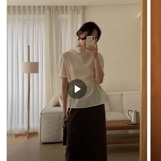 [BUNJANG] Gajenesura Long Skirt / ㄱ자체제작 롱 스커트 블랙 가내스라
