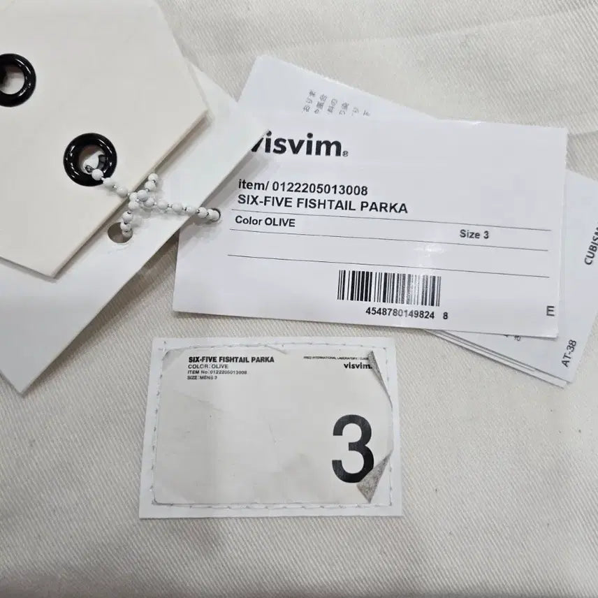 [BUNJANG] Visvim Six-Five Fish Tail Olive Jacket / [3] visvim 22aw 비즈빔 피쉬테일 올리브 six-five