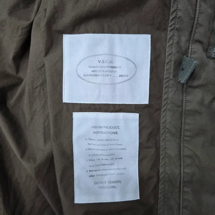 [BUNJANG] Visvim Six-Five Fish Tail Olive Jacket / [3] visvim 22aw 비즈빔 피쉬테일 올리브 six-five