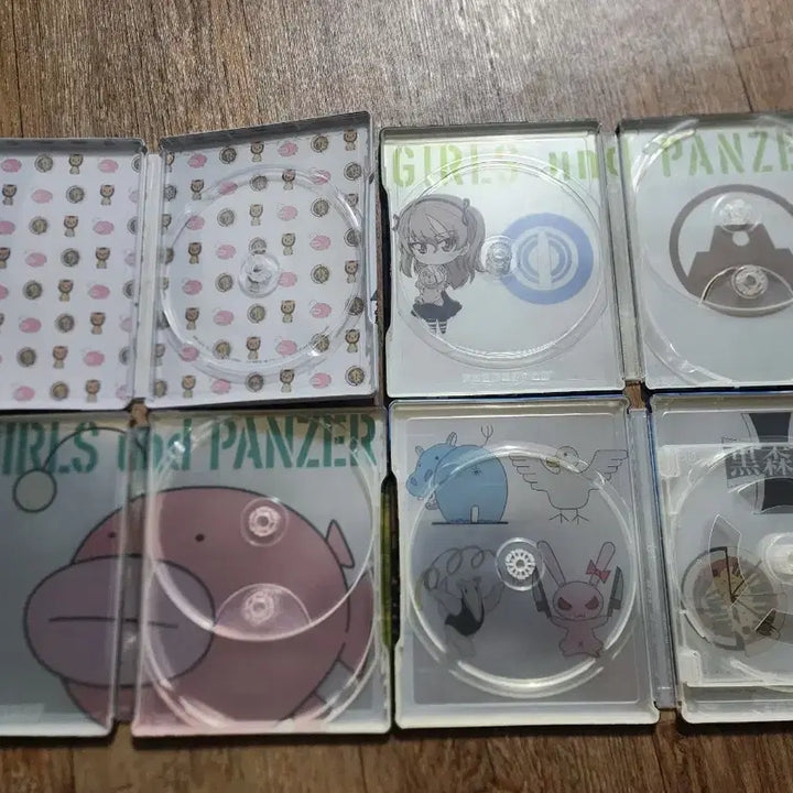[BUNJANG] Girls und Panzer Blu-ray Limited Edition Tin Case / 걸즈앤판처 블루레이 한정판 틴케이스 일괄