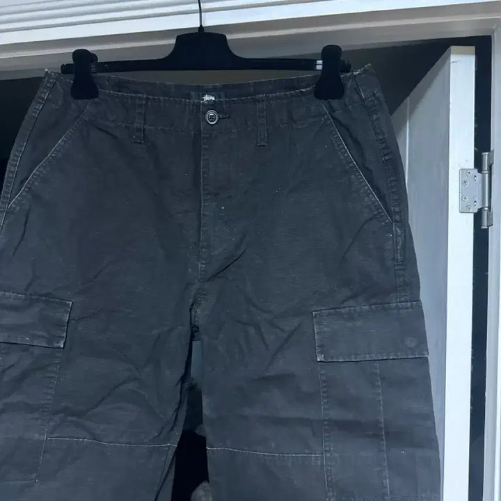[BUNJANG] Stussy Ripstop Double Cargo Pants / [34] 스투시 립스탑 더블 카고 팬츠