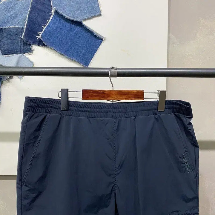 [BUNJANG] Merrell Big Size Nylon Pocket Pants / (빅사이즈) 머렐 등산 아웃도어 밴딩 홑겹 나일론 포켓팬츠 바지