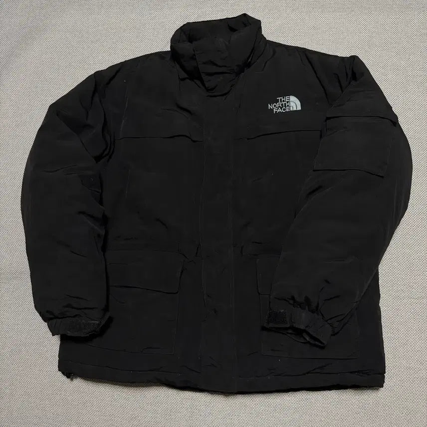 [BUNJANG] The North Face Nylon Padded Parka / 노스페이스 사이드포켓 나일론 패딩 파카