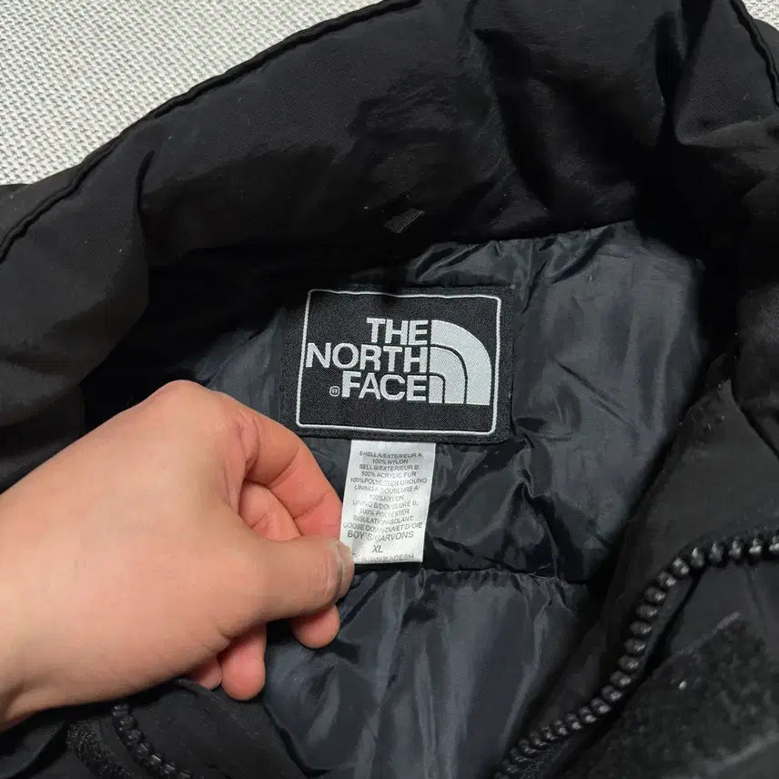[BUNJANG] The North Face Nylon Padded Parka / 노스페이스 사이드포켓 나일론 패딩 파카