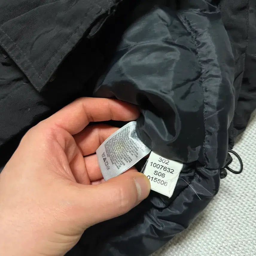 [BUNJANG] The North Face Nylon Padded Parka / 노스페이스 사이드포켓 나일론 패딩 파카