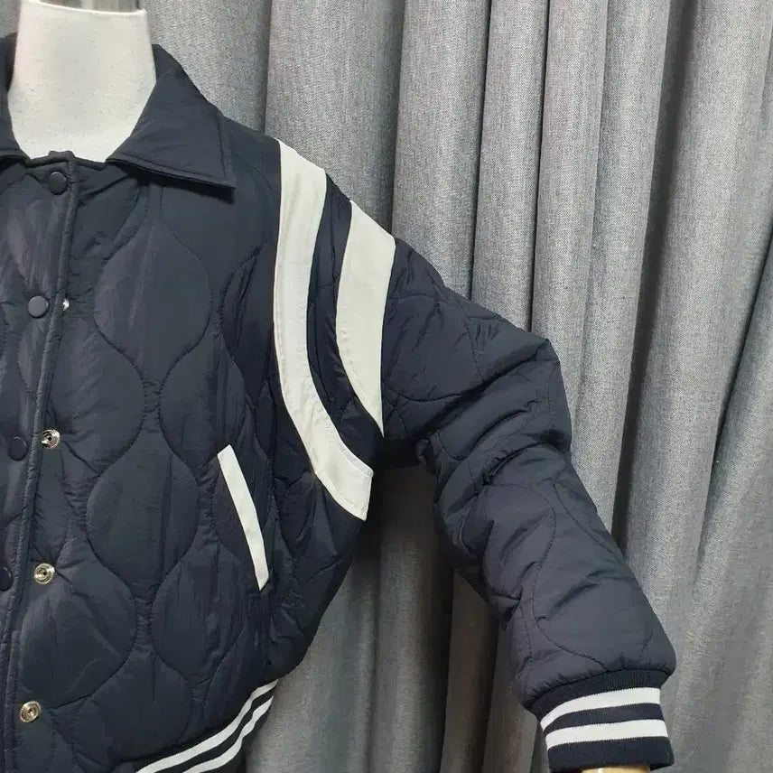 [BUNJANG] Quilted Blouson Jacket / 안감 퀼팅 블루종자켓