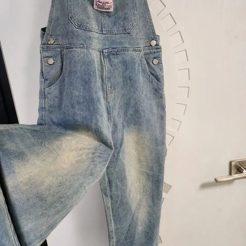 [BUNJANG] Women's Light Wash Overalls / 여성 연청 멜빵 바지