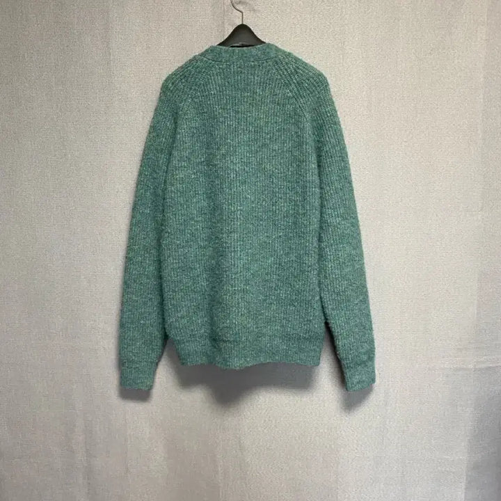 [BUNJANG] Marithe Francois Girbaud Mint Green Oversized Knit Cardigan (Size S) / [마리떼프랑소와저버] 민트색 니트 오버핏 가디건 (S사이즈)