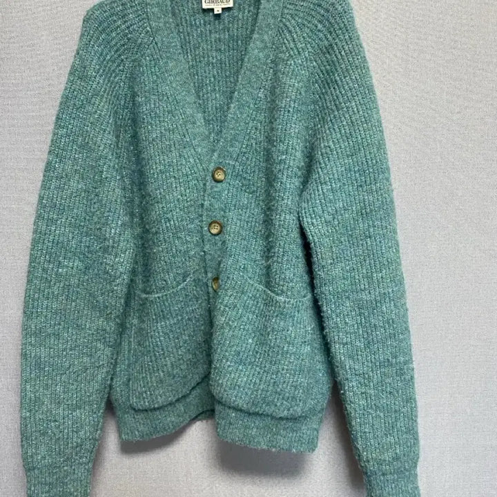 [BUNJANG] Marithe Francois Girbaud Mint Green Oversized Knit Cardigan (Size S) / [마리떼프랑소와저버] 민트색 니트 오버핏 가디건 (S사이즈)