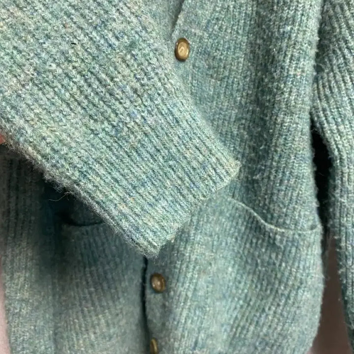 [BUNJANG] Marithe Francois Girbaud Mint Green Oversized Knit Cardigan (Size S) / [마리떼프랑소와저버] 민트색 니트 오버핏 가디건 (S사이즈)