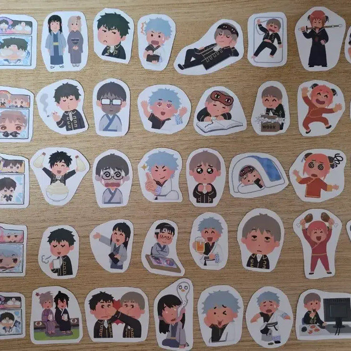 [BUNJANG] Gintama Illustration Sticker Set / 은혼 이라스토야 스티커 판매합니다.