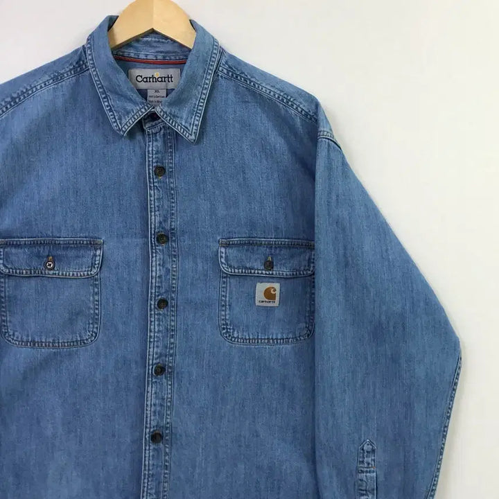 [BUNJANG] Carhartt Denim Shirt / XL 칼하트 데님 셔츠