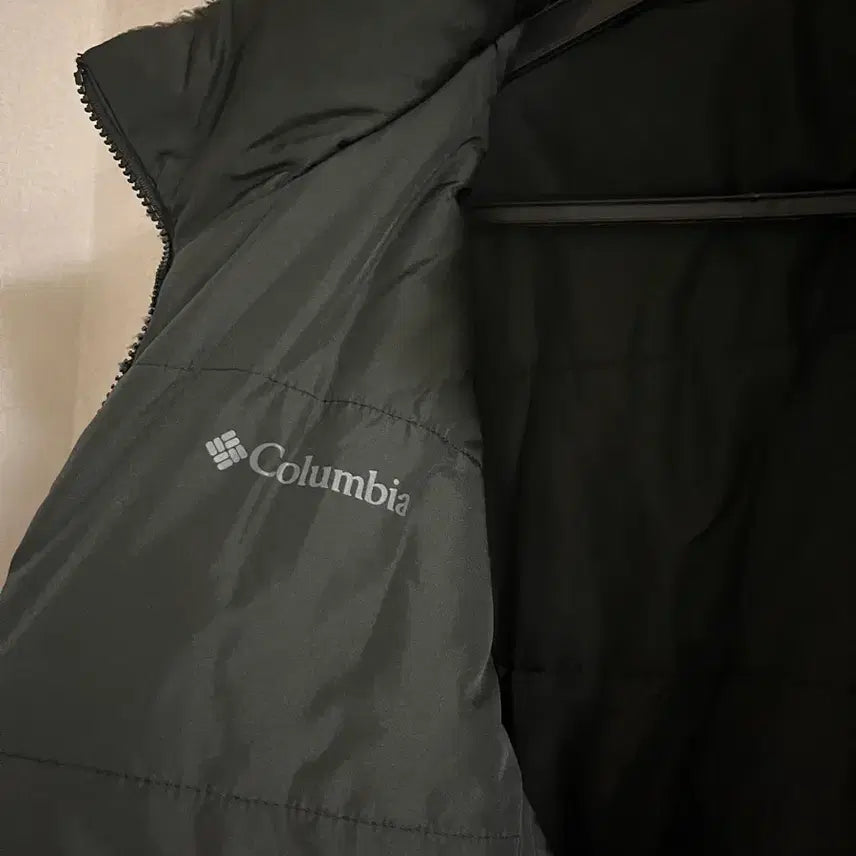 [BUNJANG] Columbia Reversible Fleece Padded Jacket L Size / 정가20만원 컬럼비아 리버시블 뽀글이 후리스 패딩 자켓 L사이즈