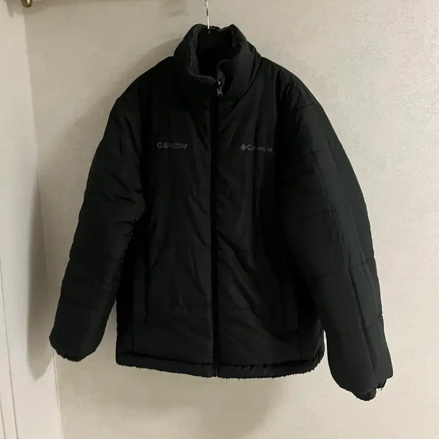 [BUNJANG] Columbia Reversible Fleece Padded Jacket L Size / 정가20만원 컬럼비아 리버시블 뽀글이 후리스 패딩 자켓 L사이즈