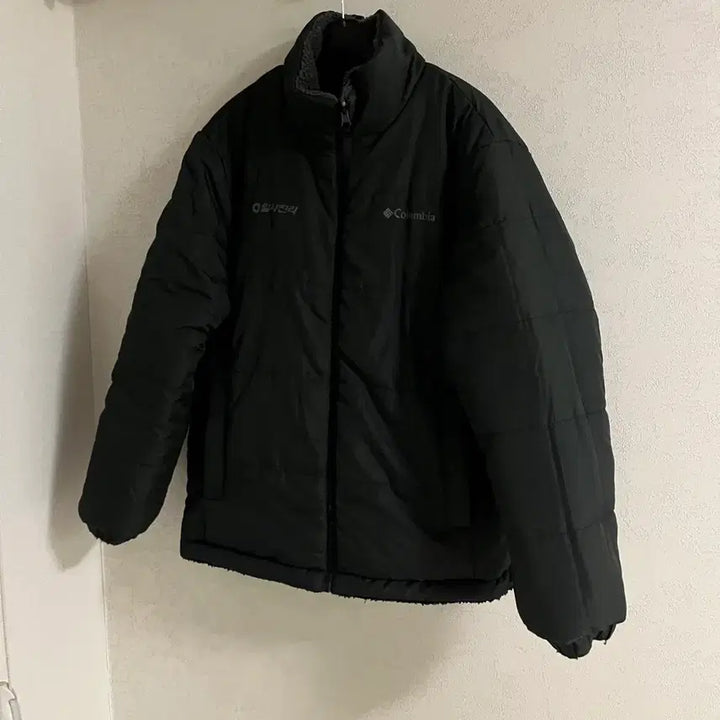 [BUNJANG] Columbia Reversible Fleece Padded Jacket L Size / 정가20만원 컬럼비아 리버시블 뽀글이 후리스 패딩 자켓 L사이즈