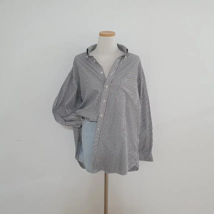 [BUNJANG] YSL Striped Shirt / No.26022605 YSL 스트라이프 셔츠 입생로랑셔츠 남방