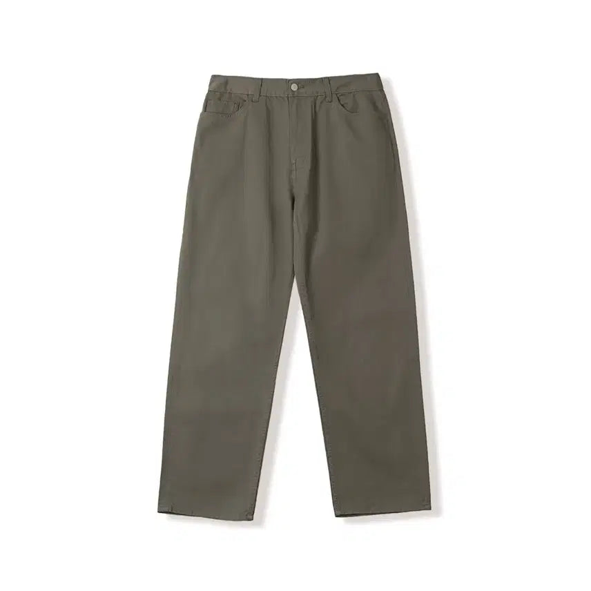 [BUNJANG] Steady-Everywhere Regular Twill Cotton Pants / [1]스테디에브리웨어 레귤러 트윌 코튼 팬츠