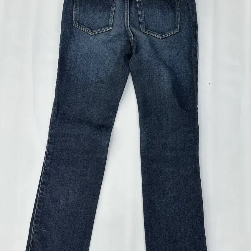 [BUNJANG] Vintage Y2K Wash Straight Fit Denim Jeans / 일본빈티지 Y2K 워싱 일자핏 진청 워싱 슬림핏 데님 청바지