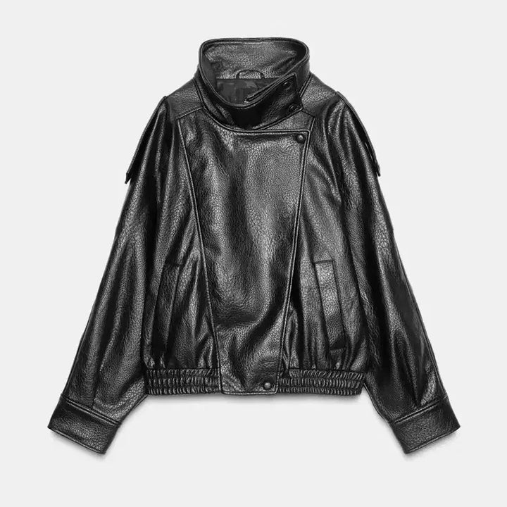 [BUNJANG] ZARA Leather Jacket L / 자라 레더 자켓 L