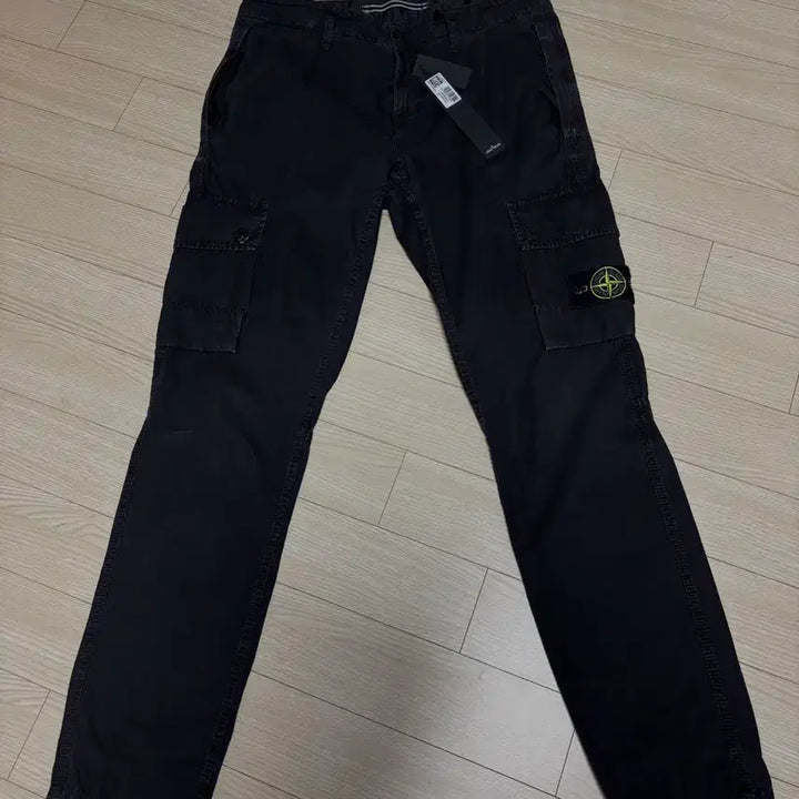 [BUNJANG] Stone Island Cargo Pants W32 Black / 스톤아일랜드 카고 팬츠 W32 사이즈 블랙