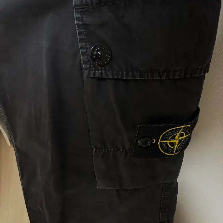 [BUNJANG] Stone Island Cargo Pants W32 Black / 스톤아일랜드 카고 팬츠 W32 사이즈 블랙