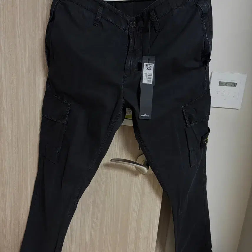 [BUNJANG] Stone Island Cargo Pants W32 Black / 스톤아일랜드 카고 팬츠 W32 사이즈 블랙
