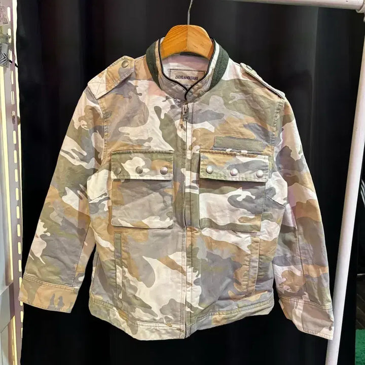 [BUNJANG] Zadig & Voltaire Camo Jacket / 자딕 앤 볼테르 카모 자켓