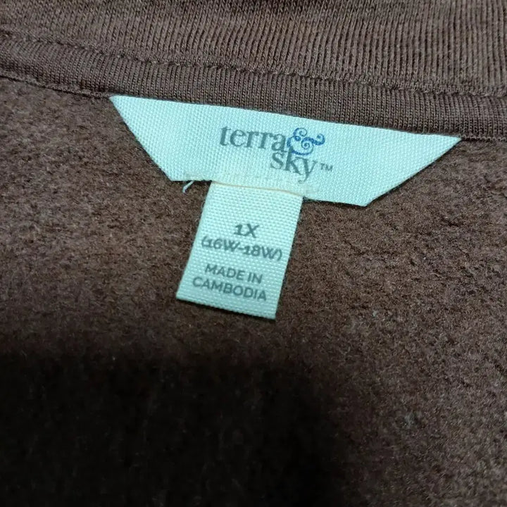 [BUNJANG] Half-Zip Knit Shirt Brown / (1X / 약 S~M) 하프 집업 반집업 니트 셔츠 브라운