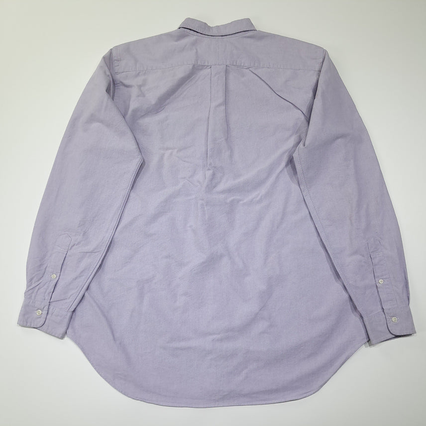 [SOLD OUT] CL595 LT 폴로 90s 코튼 멀티포니 버튼다운 라벤더 셔츠 남방