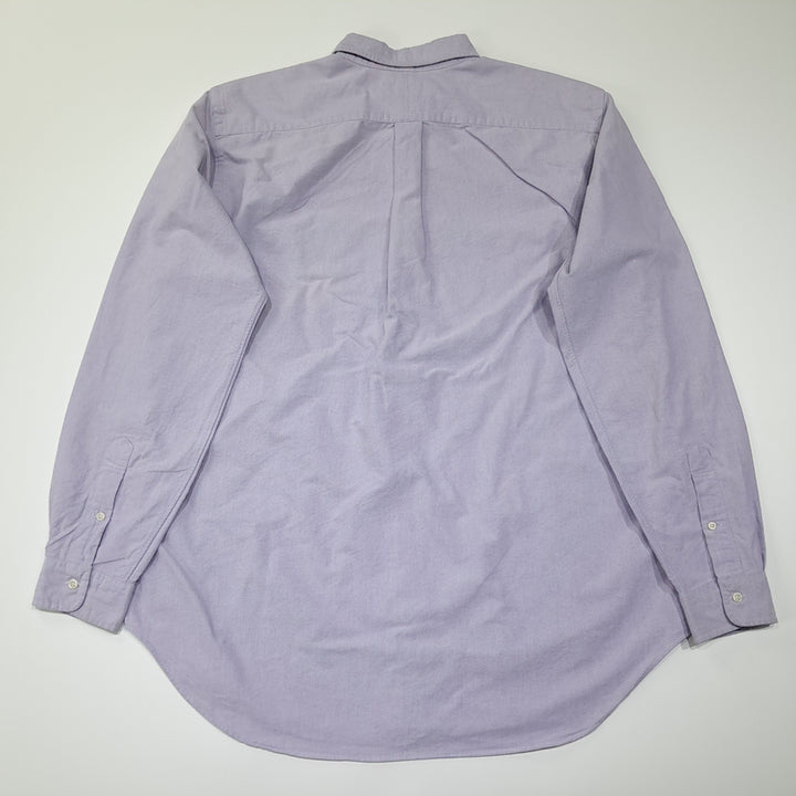 [SOLD OUT] CL595 LT 폴로 90s 코튼 멀티포니 버튼다운 라벤더 셔츠 남방