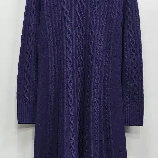 [BUNJANG] BCBC Cable Knit Long Dress / BCBC 케이블 니트 롱 원피스